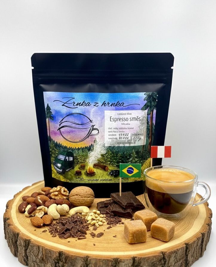 Espresso směs (Brazilie-Peru)